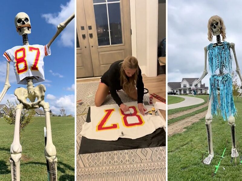 How to Create Taylor Swift + Travis Kelce Halloween Decorations