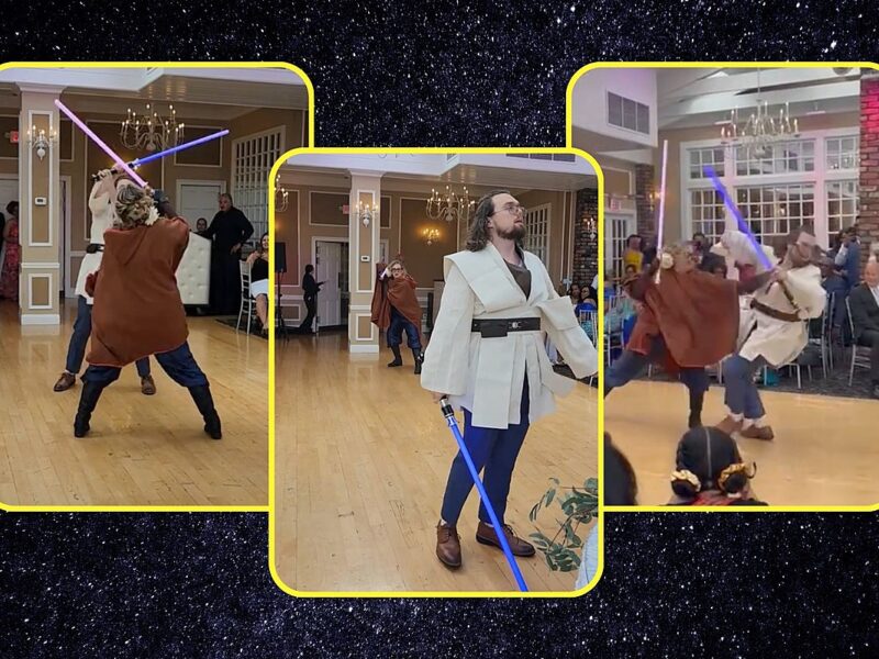 Wedding Guests Treated to ‘Epic’ Star Wars Mother-Son Dance