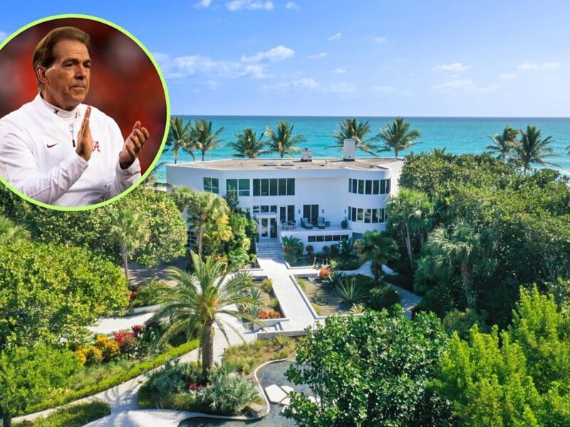 Inside Alabama Coach Nick Saban’s $17.5M Florida Beach House