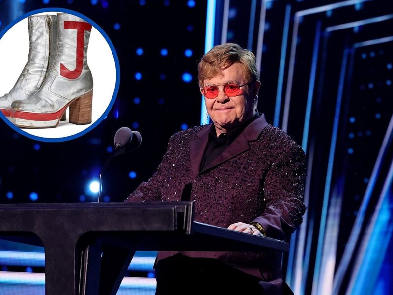 From Boots to a Bentley, Music Icon Elton John Auctioning off Personal Items