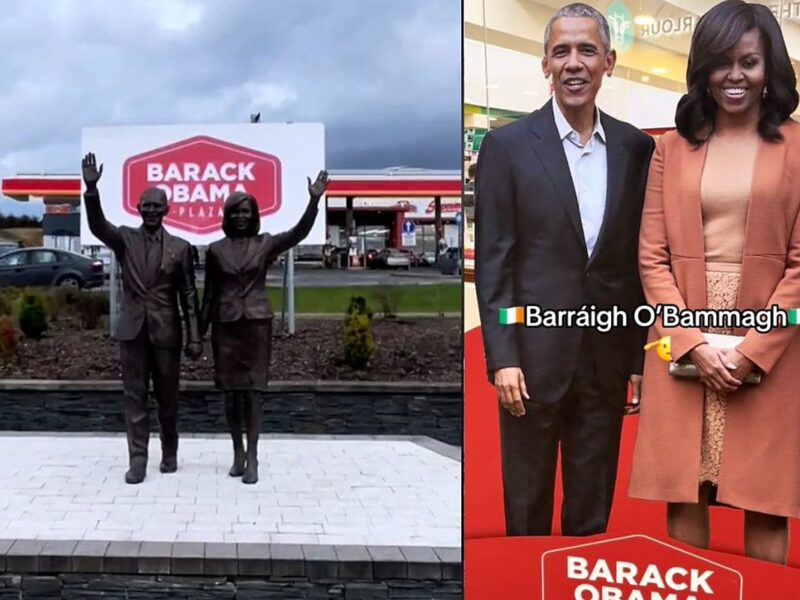 TikTok Discovers Barack Obama Themed Gas Station In Ireland