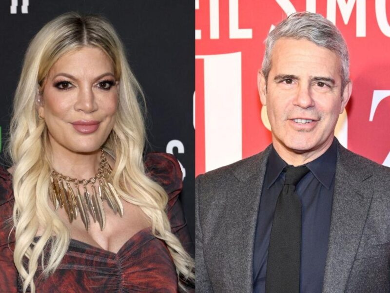 Tori Spelling Thinks Andy Cohen Won’t Cast Her ‘Cause She’s Broke
