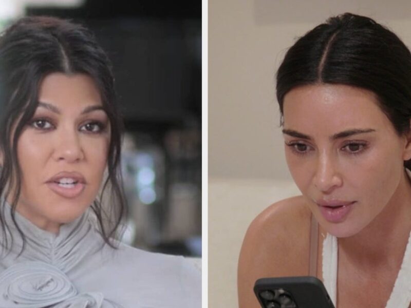 Kourtney Kardashian Admitted She Asked Kim Not To Include Their Explosive Phone Call From Last Season In The Show After Revealing She Had No Idea That It Was Being Filmed