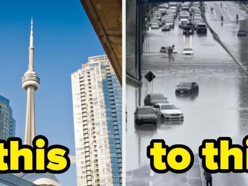 Toronto Is Underwater After A Torrential Downpour — Here Are Some Of The Wildest Pics Of The City’s Summer Flood