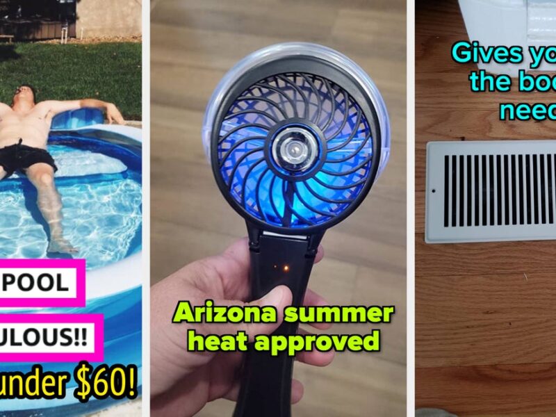 Just 34 Things That Are Gonna Come In *Clutch* When It’s Blazing Hot Out