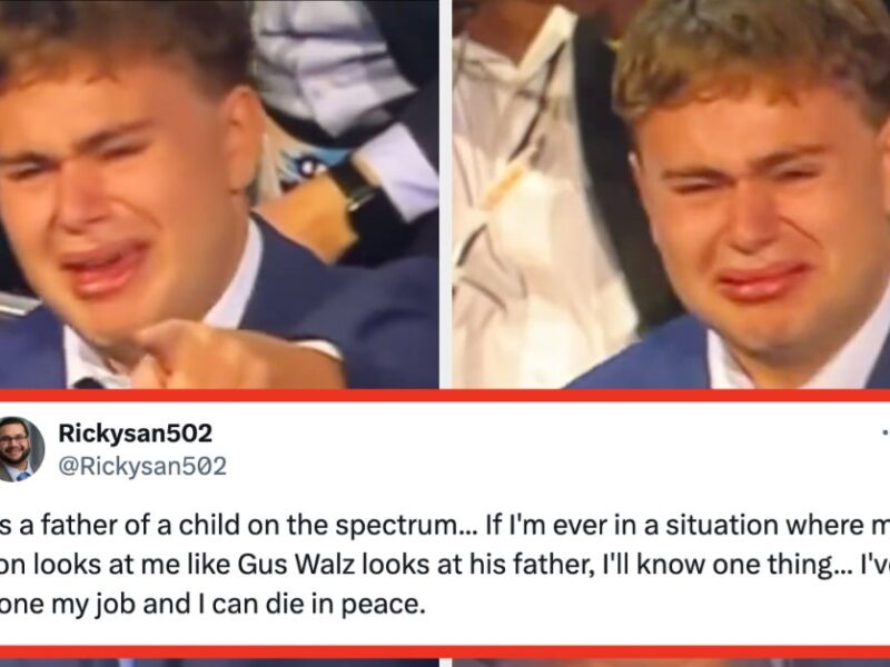 “Tim Walz’s Son Just Ripped My Heart RIGHT OUT OF MY CHEST”: The Internet Is Collectively Crying Over Gus Walz’s Heartwarming Reaction To His Dad’s Speech