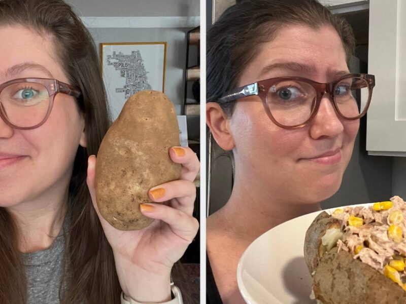 I Tried Some Of Britain’s Weirdest “Jacket” Potato (AKA Baked Potato) Toppings — Tuna And Beans