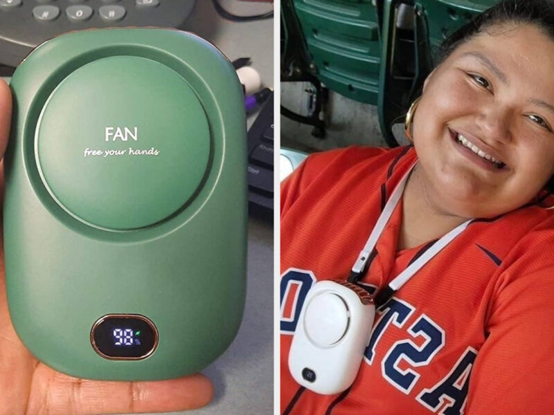 Reviewers Swear This Portable Fan Is Like A Tiny Personal AC