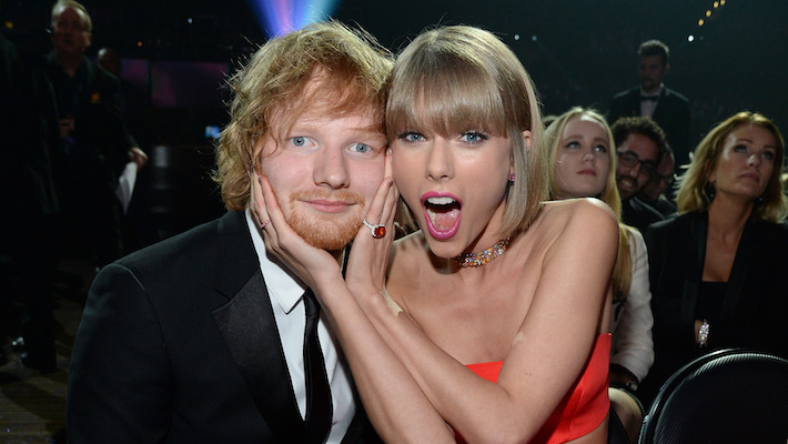 Ed Sheeran Is Sharing Photos From His Old Phone, Including One Of A Hilarious Gift Taylor Swift Gave Him