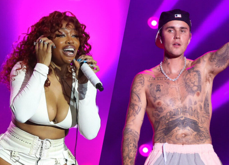 Justin Bieber Hit The Stage With SZA For A Surprise Duet Of ‘Snooze’ During Latest ‘Grand National Tour’ Stop