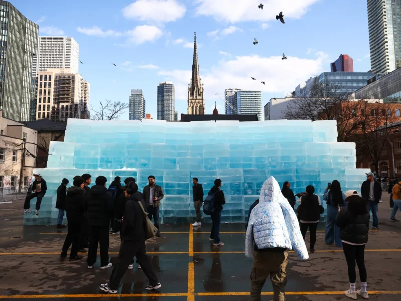 Drake’s ‘Iceman’ Promo Stunt Has Fans Hammering Through Ice in Toronto
