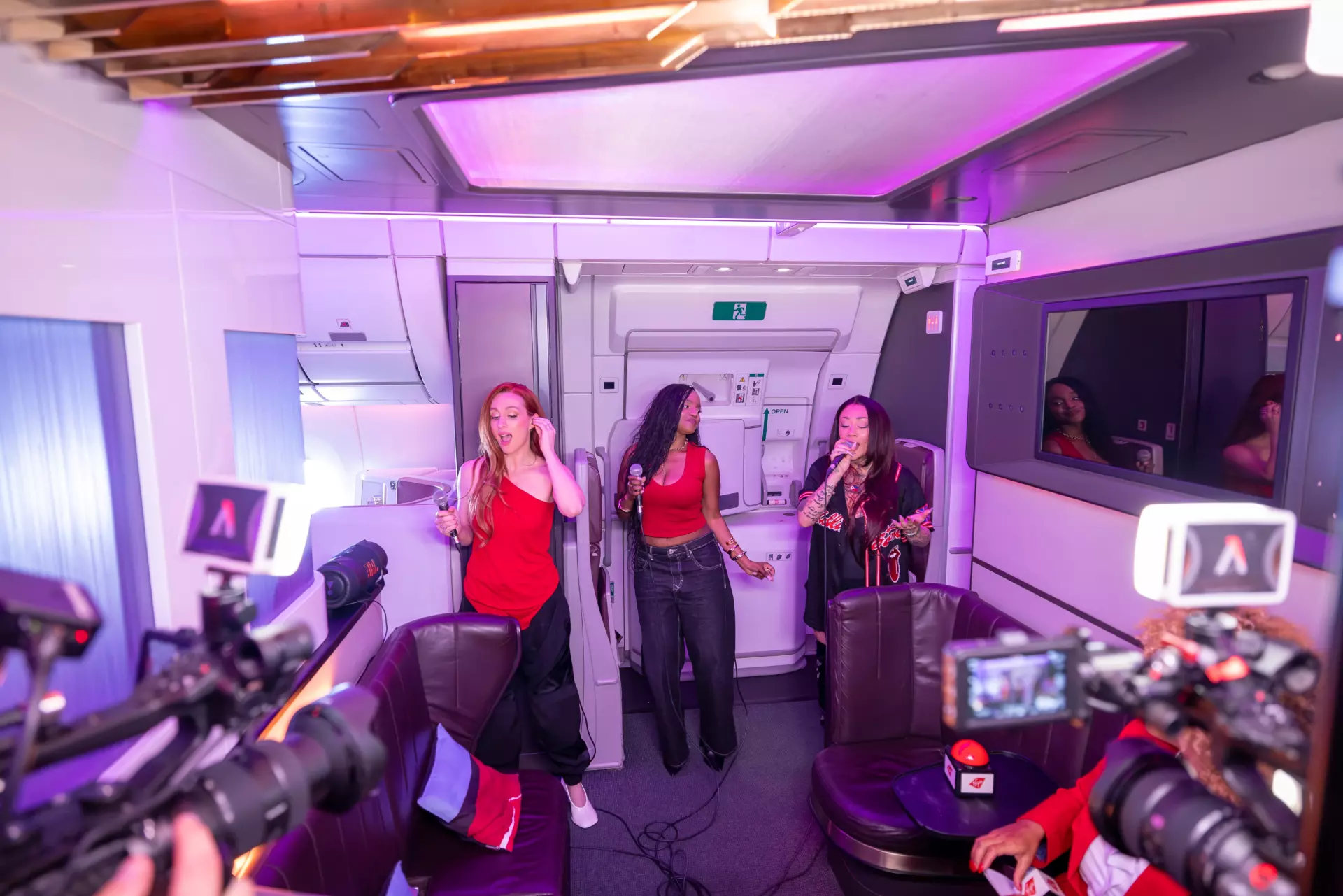 Sugababes Perform Live at 35,000 Feet to Launch Starlink on Virgin Atlantic