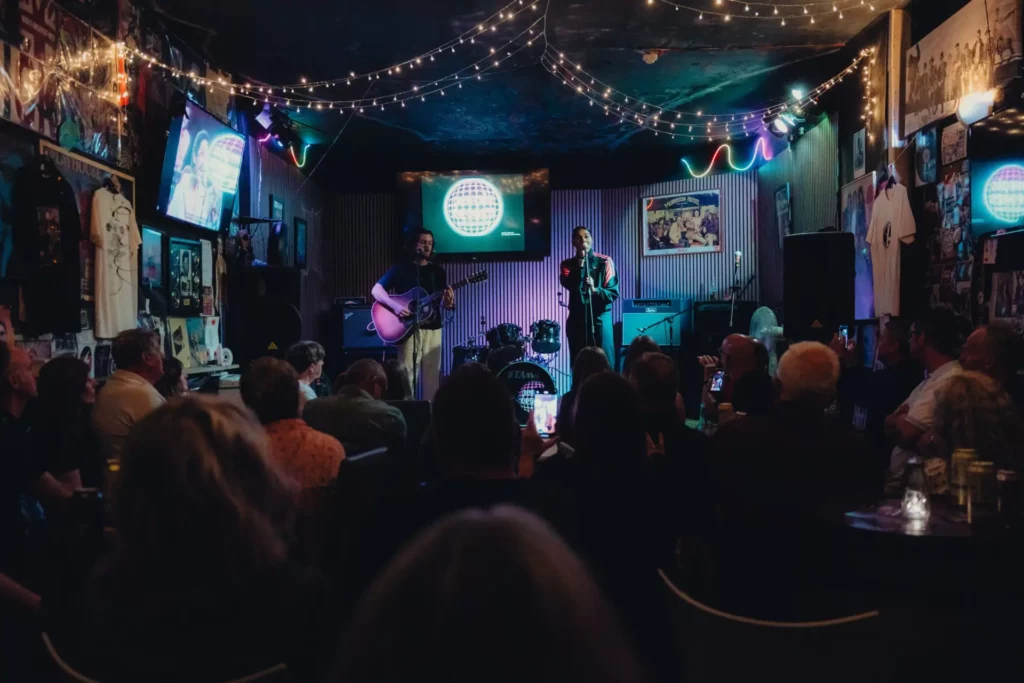 Brooke Combe performing at Everywhere At Once