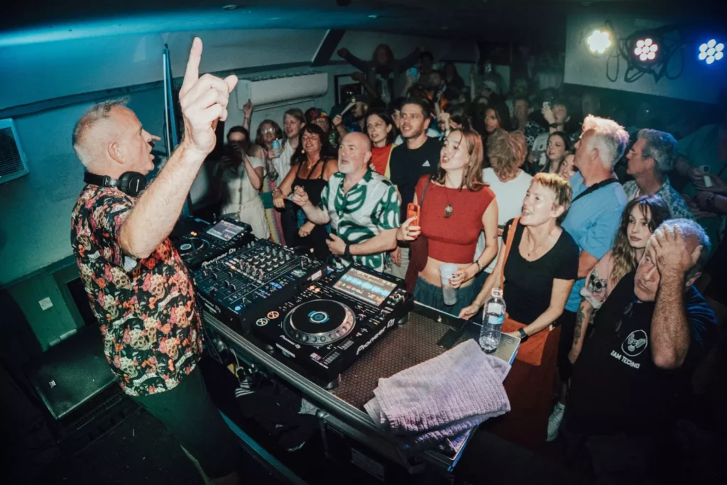 Fatboy Slim performing at Everywhere At Once