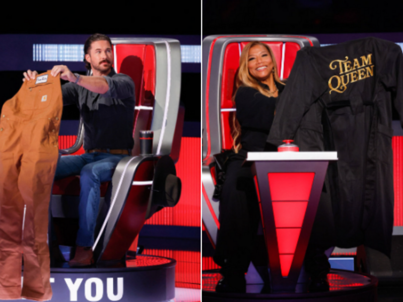 The Voice Country Singer Chooses Queen Latifah Over Riley Green